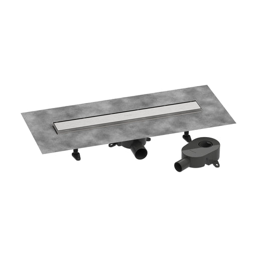 Hansgrohe - Komplettset DR RainDrain Go 600 rücks.beflies.Stand./flache Instal.BST