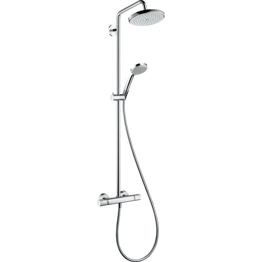Hansgrohe - Showerpipe Croma 220 für Dusche chrom mit Thermostat