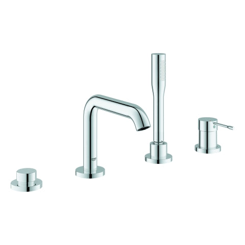 Grohe - 4-Loch-EH-Wannenkombin. ESSENCE 19578 mit Handbrause Euphoria C chrom