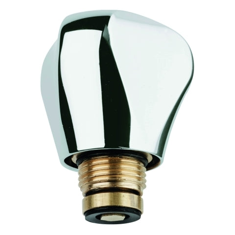 Grohe - Oberteil 11086 mit Treflor Griff Markierung blau/rot 1/2 chrom