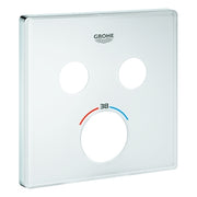 Grohe - Rosette 49040 für SmartControl UP-THM eckig mit 2 ASV moon white