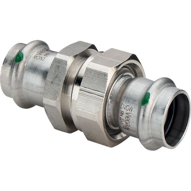 Viega - Verschraubung SANPRESS Inox 2360 22mm Edelstahl