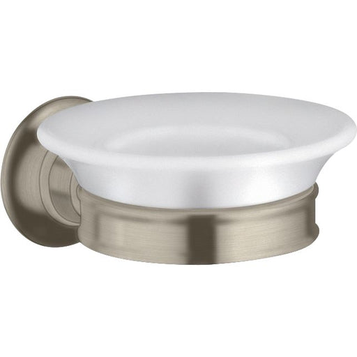 Hansgrohe - Seifenschale m. Halter AXOR MONTREUX 42033820 brushed nickel