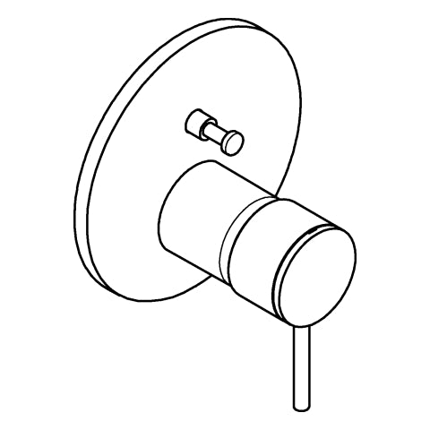 Grohe - EH-Wannenbatterie Atrio 24355 FMS für 35604 cool sunrise