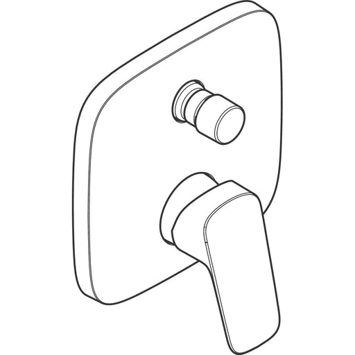 Hansgrohe - Wannenmischer Unterputz LOGIS Fertigset chrom 71405