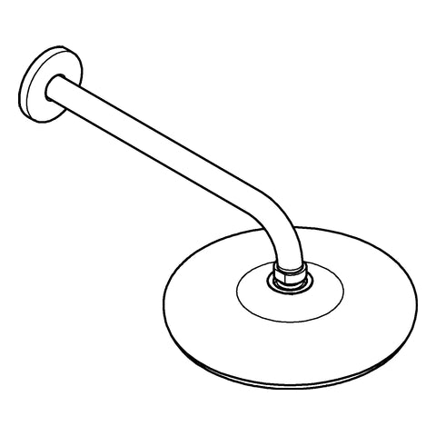 Grohe - Kopfbrauseset TEMPESTA 210 26411 286mm chrom