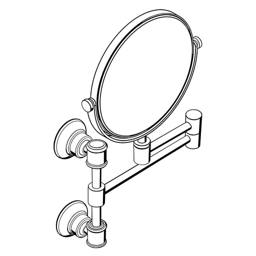 Hansgrohe - Rasierspiegel AXOR MONTREUX ausziehb. 42090000 chrom