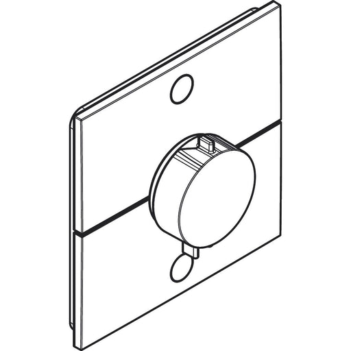 Hansgrohe - Thermostat UP ShowerSelect Comfort E Fertigset 2 Verbraucher MSW
