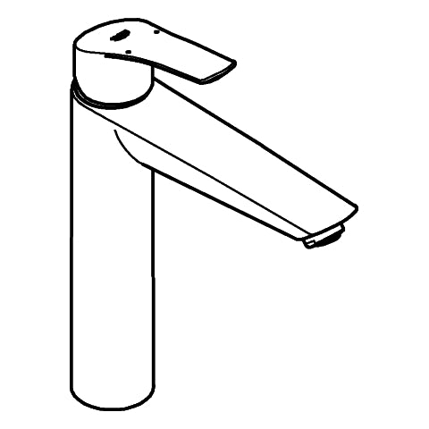 Grohe - EH-WT-Batterie EUROSMART 23971_3 XL-Size für freist. Waschschüsseln chrom