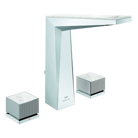 Grohe - 3-L-WT-Batt. Allure Bril. PC 20671 Kubusbetätigung WA-Ceasarstone chrom