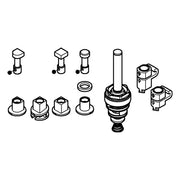 Grohe - Umstellung 48442 für UP-EHM Wanne supersteel