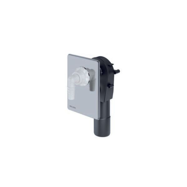 Dallmer - Waschgeräte-Siphon HL 400 Wandeinbau, DN40/DN50
