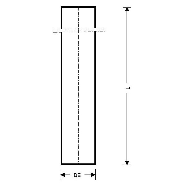Düker - Fornatis Rohr DN 100x1000mm