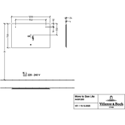 VILLEROY & BOCH - Spiegel More to See Lite A47712 1200x750x24mm mit Beleuchtung