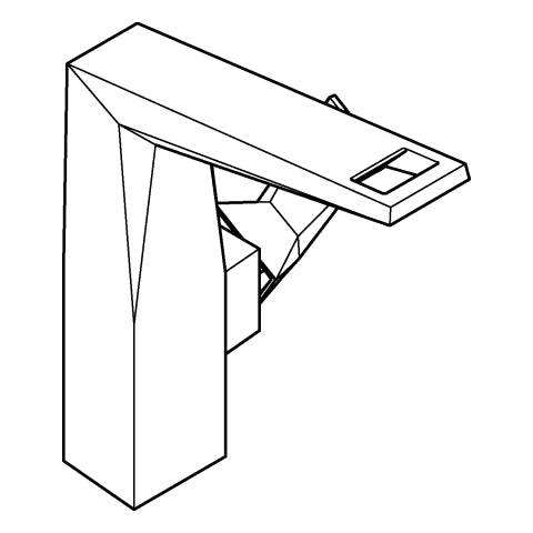Grohe - EH-WT-Batt. Allure Brilliant 24345 L-Size glatter Körper chrom