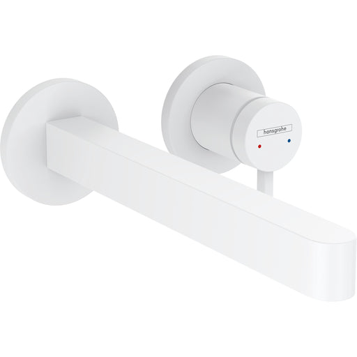 Hansgrohe - 2-Loch Waschtischmischer Unterputz FINORIS F-Set langer Auslauf mattweiß
