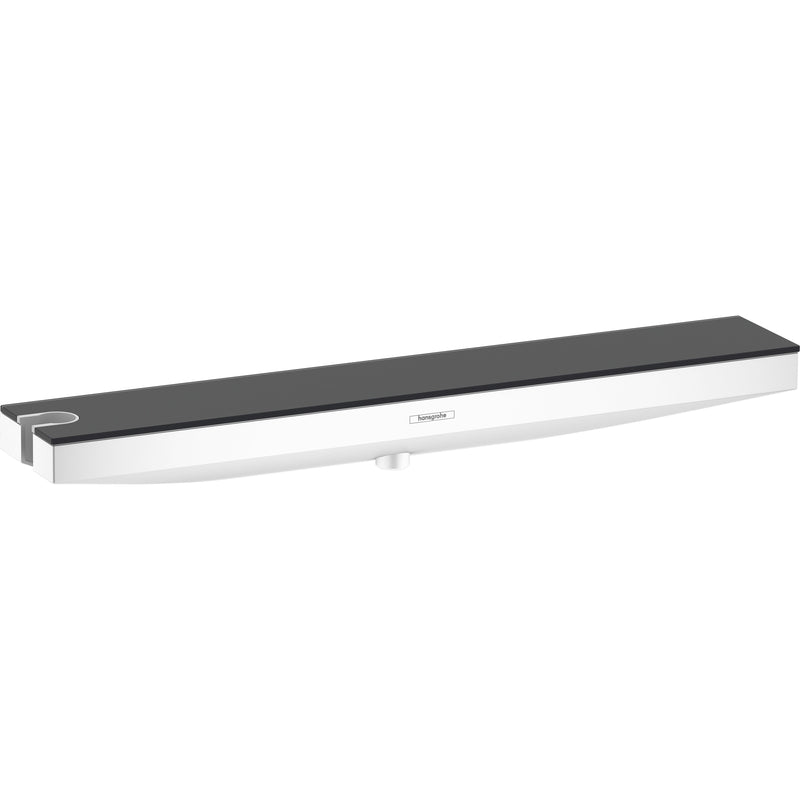 Hansgrohe - Schlauchanschluss RAINFINITY Porter 500 mattweiß mit Ablage L