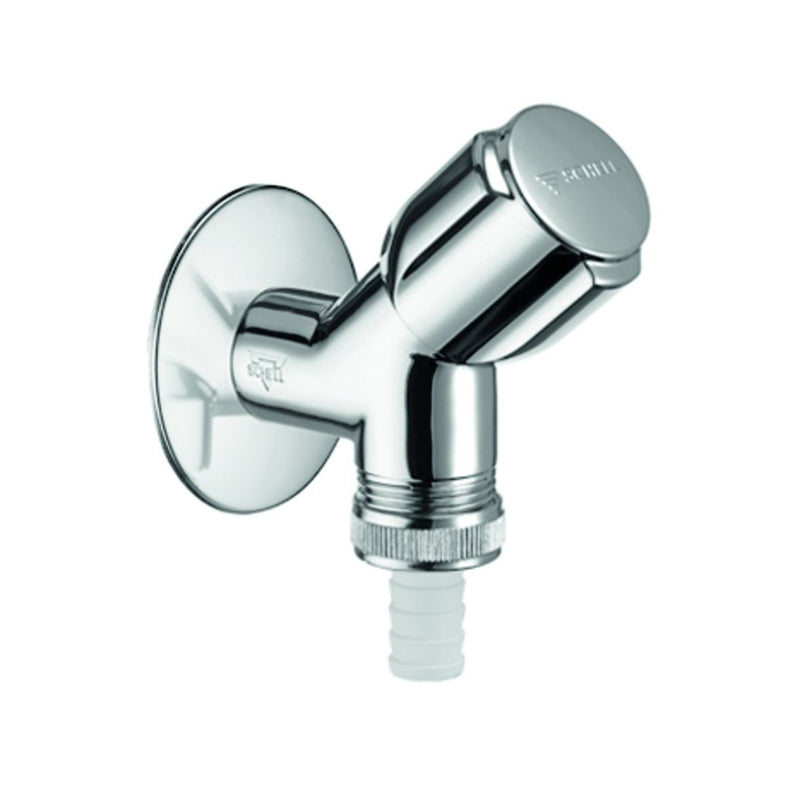 SCHELL - Schrägsitzvtl. COMFORT 1/2 m. RV chrom