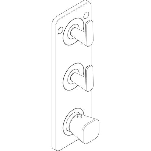 Hansgrohe - Thermostat Modul 380/120 UP FS Axor Citterio C 2 Verbr.MSW