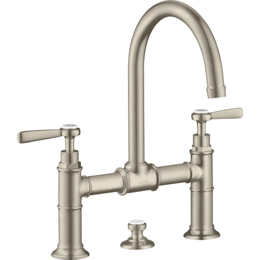 Hansgrohe - Zweigriff Waschtischarmatur 220 AXOR Montreux Brücke Hebelgriff BN