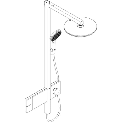 Hansgrohe - Showerpipe Raindance Alive S 300 1jet EcoSmart mit Thermostat MSW