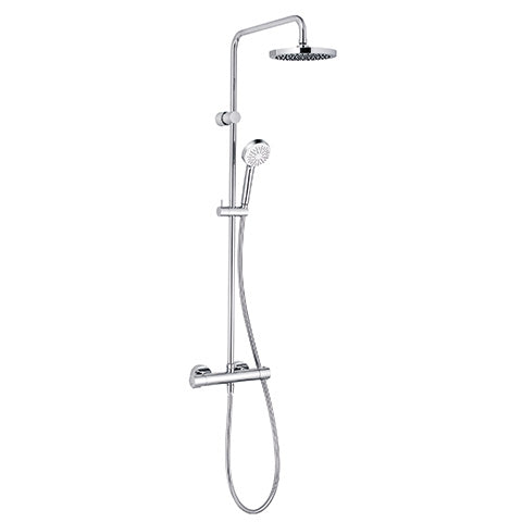 Kludi - Thermostat LOGO Basic Dual Shower System chrom