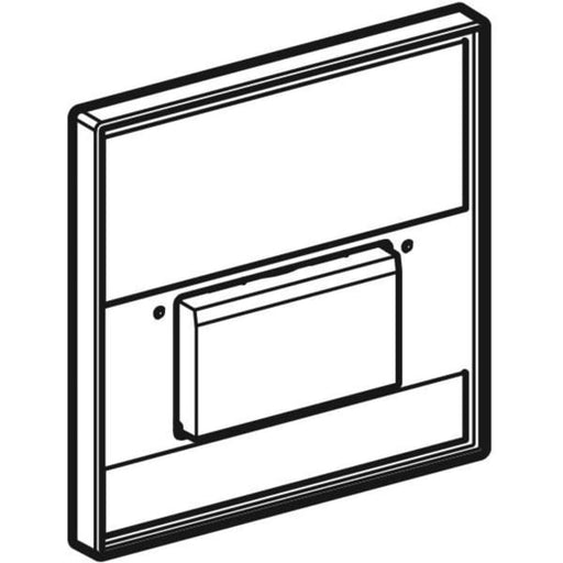 Geberit Vertriebs - BetPl. SIGMA50 zu UR-Strg. mit pneumatischer Sp-Ausl