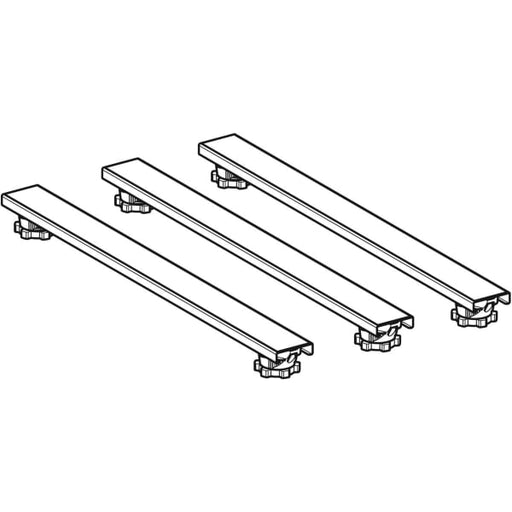 Geberit Vertriebs - Set Füße und 3 Traversen 625mm H:6-12cm, für Duschwanne aus Steinharz