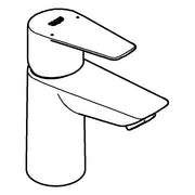 Grohe - EH-WT-Batterie BAUEDGE 23895_1 S-Size PushOpen Ablaufgarnitur chrom