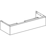 Geberit Vertriebs - ONE Unterschrank für WT/-Platte 1 Schubl., 118.4x26,6x47cm, Eiche