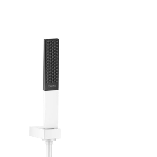 Hansgrohe - Brausenset RAINFINITY 100 1jet Porter mattweiß mit 1600mm Brauseschlauch