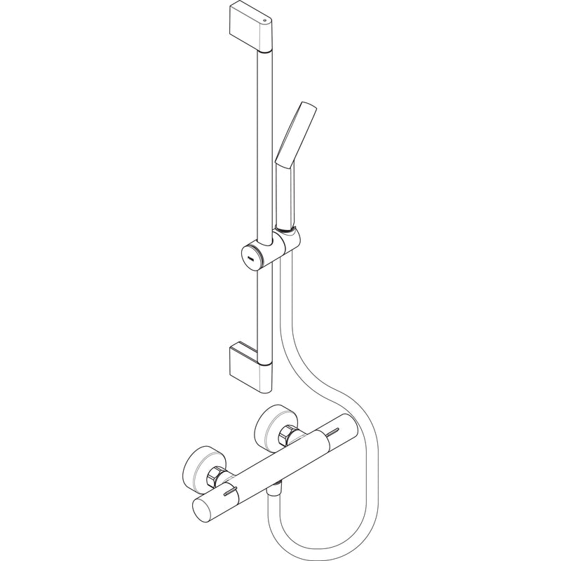 Hansgrohe - Brausesystem Aufp. Activera Select S 95 2j EcoSmart m.Ecostat Fine Typ 65 MSW
