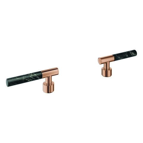 Grohe - Hebelgriffe Atrio Private C. 48459 Vanilla Noir Caesarstone warm sunset