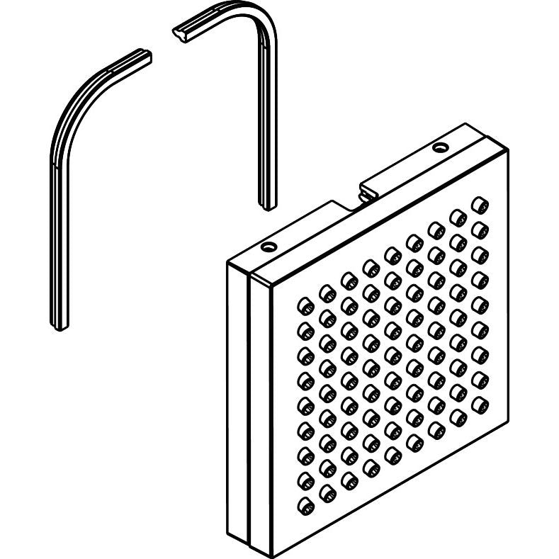 Hansgrohe - Paneel ShowerComposition Seitenbrause MSW