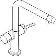 Hansgrohe - Spültischmischer 270 TALIS M54 Geräteabsperrventil 1jet chrom