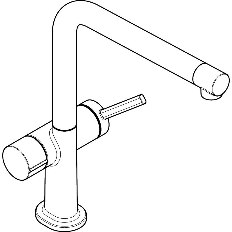 Hansgrohe - Spültischmischer 270 TALIS M54 Geräteabsperrventil 1jet chrom