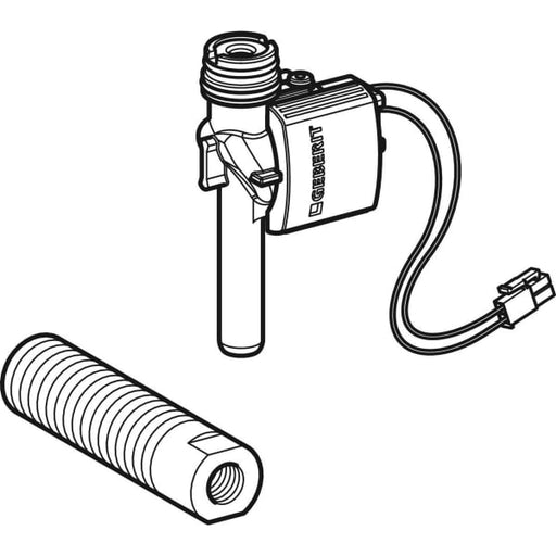 Geberit Vertriebs - Renovierungsset zu UR-Strg. elektron. Abdeckplatte 13x13cm, Zulauf geschraubt