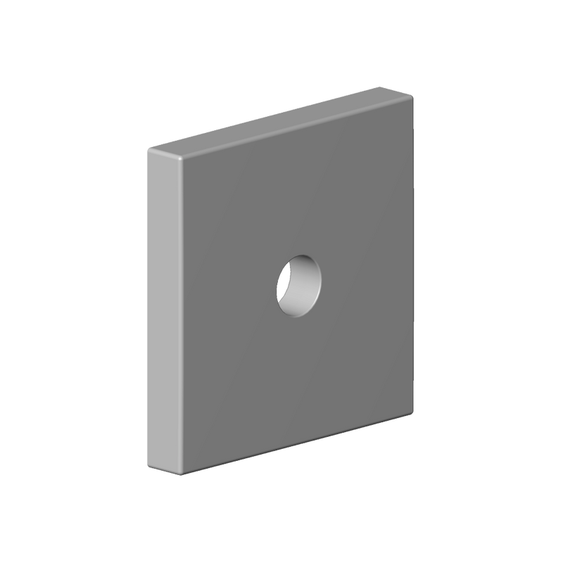 Dornbracht - Rosette Ersatzteile 092798001 60 x 60 x 9 x D. 14,8 mm chrom