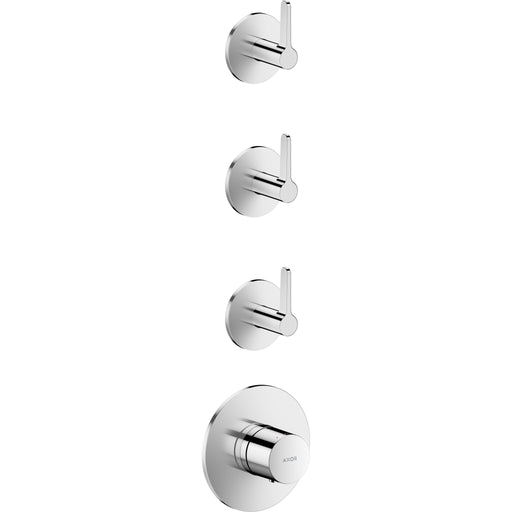Hansgrohe - Thermostatmodul Unterputz AXOR One für 3 Verbraucher mit Hebelgriff chrom