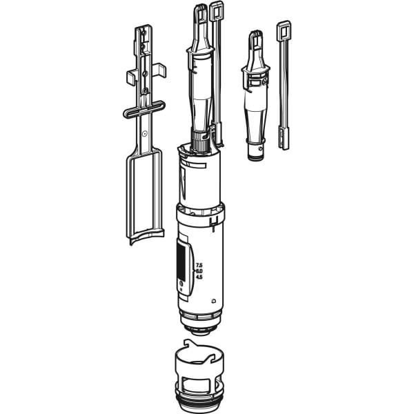 Geberit Vertriebs - Heberglocke mit Bassin zu Sigma UP-SPK 8cm