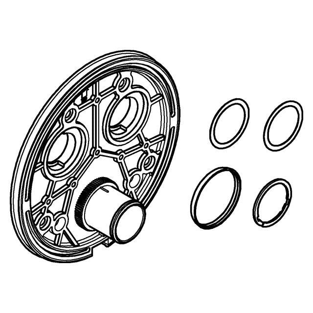 Grohe - Montageplatte 48363 für SmartControl Unterputz