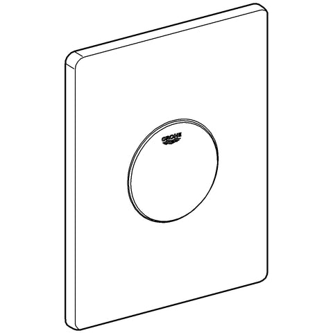 Grohe - WC-Betätigung SKATE 38573 1-Menge waagr. o. senkr. alpinweiß