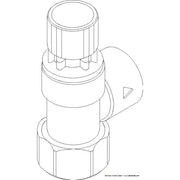 Hans Sasserath - Membran-Sicherheitsventil 2115 10bar, 1/2 roh, bauteilgeprüft