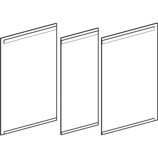 Geberit Vertriebs - Spiegeltüren Set, OPTION Spiegelschrank, Modell 800320
