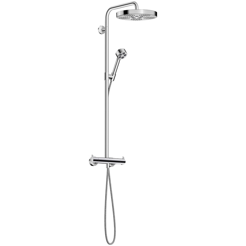 Hansgrohe - Showerpipe AXOR One mit Thermostat, Kopfb. 280 1jet EcoSmart chr