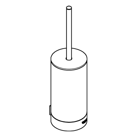 Grohe - WC-Bürstengarnitur SELECTION 41076 Glas/hard graphite gebürstet