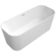 VILLEROY & BOCH - BW FINION Ventil ÜL Wasserzulauf Design-Ring verchromt White Alpin