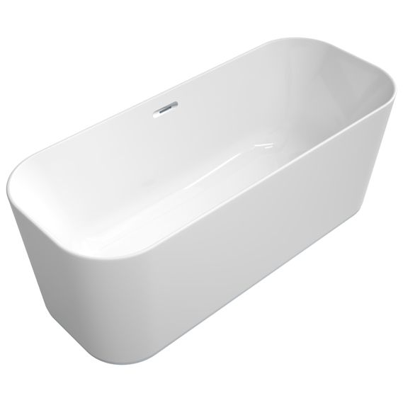 VILLEROY & BOCH - BW FINION Ventil ÜL Wasserzulauf Design-Ring verchromt White Alpin