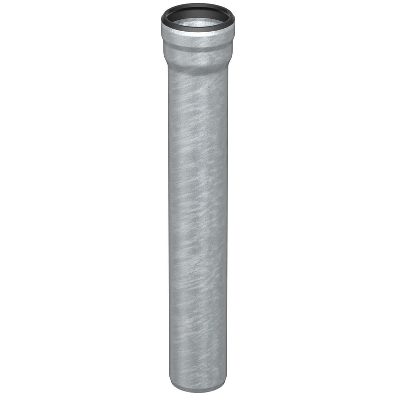 ACO Passavant - Stahlabflussrohr GM-X DN50x2000x1,5/ 1 Muffe/E01200050