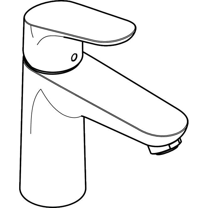 Hansgrohe - Waschtischmischer 100 FOCUS chrom ohne Ablaufgarnitur